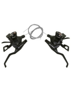 V Brake Trigger Shifter R&L 3x8 Speed STM-503 Black Sun...